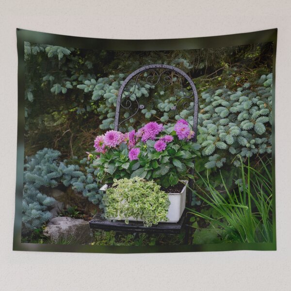 Item preview, Dahlias in the Garden designed and sold by Kathy Weaver.