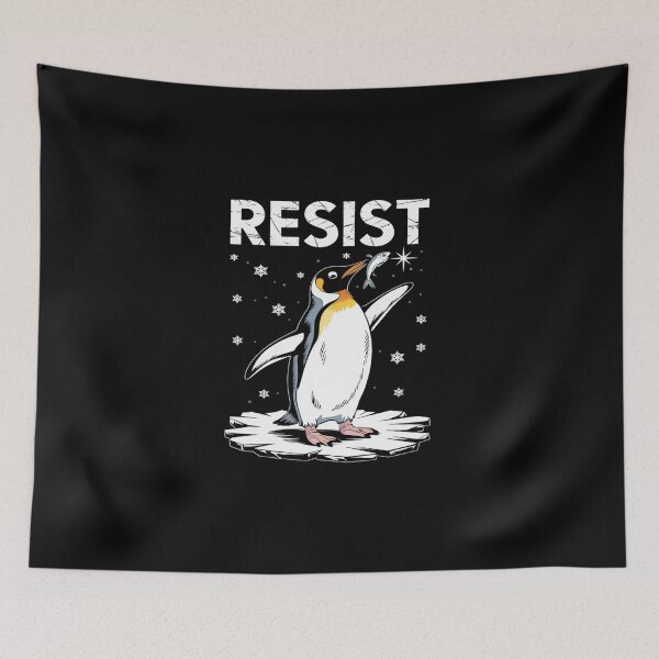 Item preview, Resist Penguin Activism  designed and sold by DigitaldeligArt.