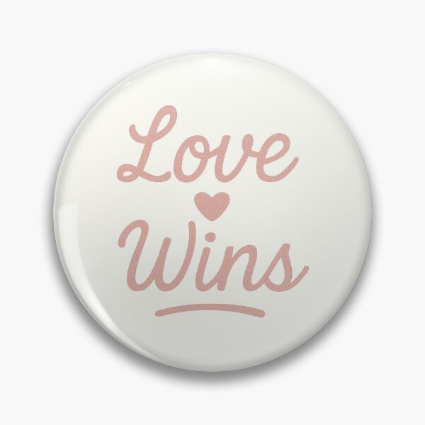 Item preview, Love Wins | Pink Handwritten Heart designed and sold by Polariszero.