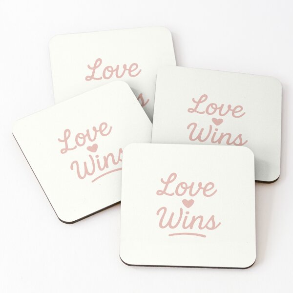 Item preview, Love Wins | Pink Handwritten Heart designed and sold by Polariszero.