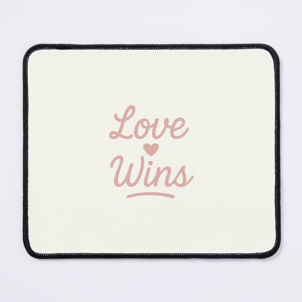 Item preview, Love Wins | Pink Handwritten Heart designed and sold by Polariszero.