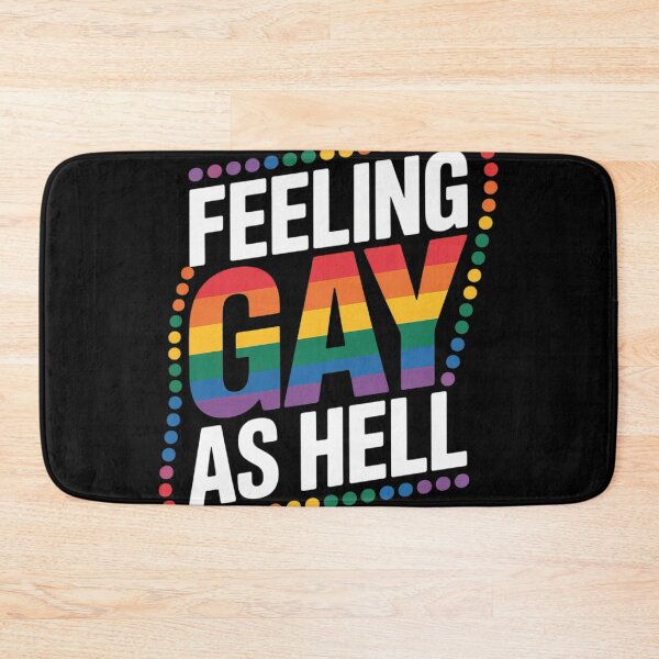 Item preview, Feeling Gay As Hell Funny Trendy LGBTQ Queer Pride Aesthetic designed and sold by NailMolisa.