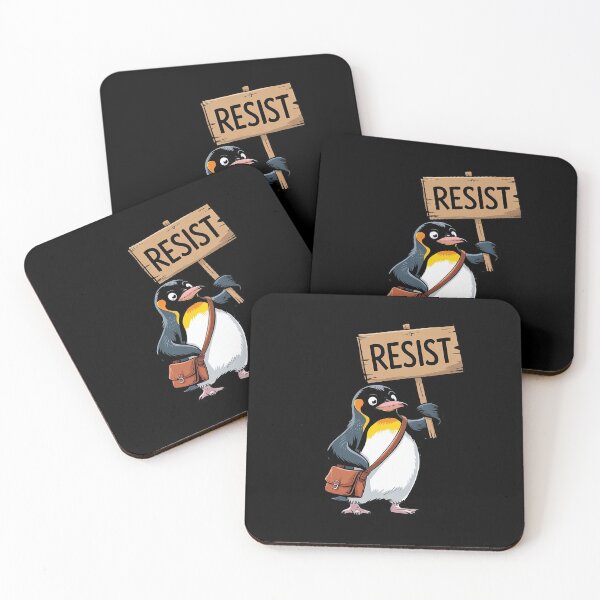 Item preview, Resist Penguin Activism  designed and sold by DigitaldeligArt.