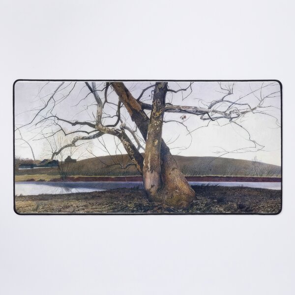 Item preview, Dil Huey Farm - Contemporary Realism - Andrew Wyeth designed and sold by AleksandraArto.
