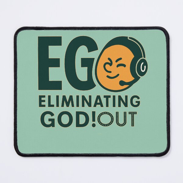Item preview, inner peace believes in God let go ego vector graphic designed and sold by  Mudikeys.