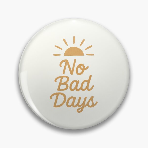Item preview, No Bad Days | Sunny Watercolor Text designed and sold by Polariszero.