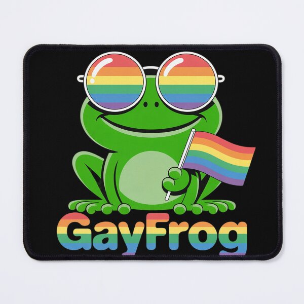 Item preview, Gay Frog LGBT Pride Rainbow Toad Gender Queer Homosexual designed and sold by NailMolisa.