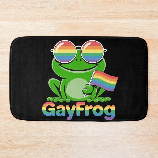 Item preview, Gay Frog LGBT Pride Rainbow Toad Gender Queer Homosexual designed and sold by NailMolisa.