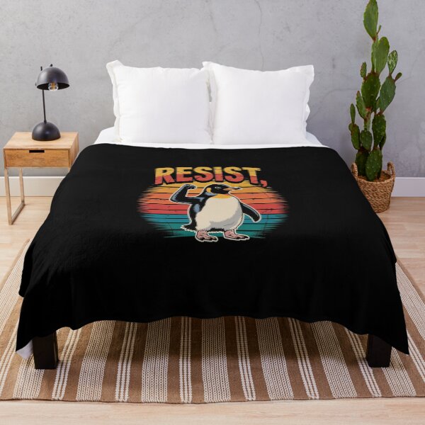 Item preview, Resist Penguin Activism 1 designed and sold by DigitaldeligArt.