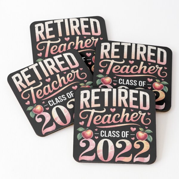 Item preview, Retired Teacher Class Of 2022 Retirement Party Gag Novelty  designed and sold by MyzoToyota.