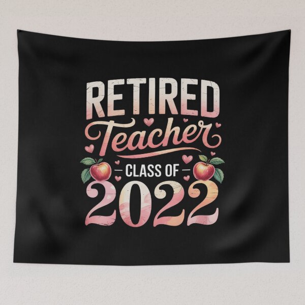 Item preview, Retired Teacher Class Of 2022 Retirement Party Gag Novelty  designed and sold by MyzoToyota.