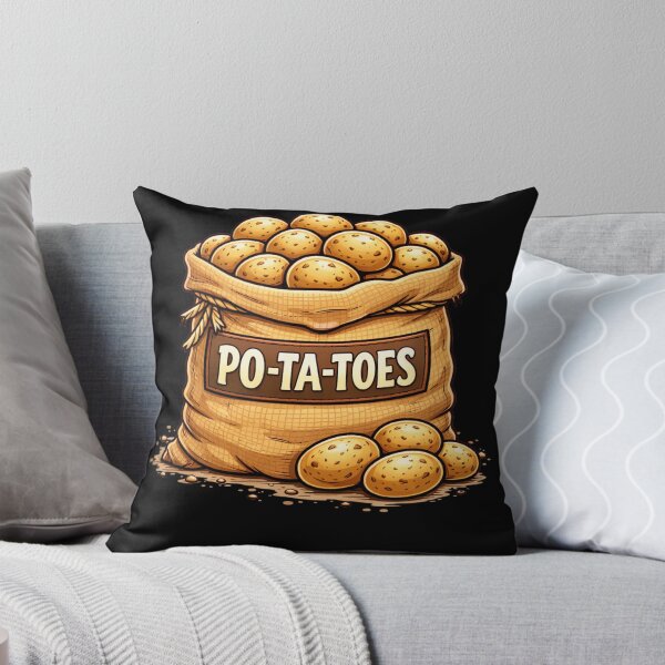 Item preview, PO-TA-TOES – Boil’em, Mash’em, Stick’em in a Stew | Funny Fantasy Potato Design designed and sold by 9morethan9®.