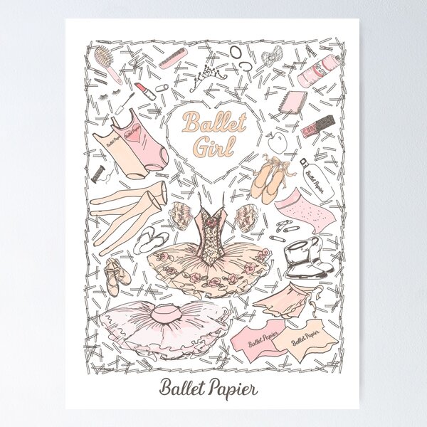 Item preview, Ballet Girl designed and sold by Ballet Papier.