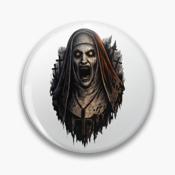 Item preview, The Nun with the Eternal Scream - Fan Art Design designed and sold by elsotanodelcine.