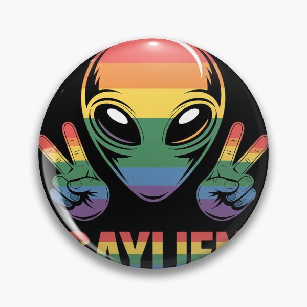 Item preview, Gaylien Gay Alien Month Human Rights Proud Ally Queer LGBTQ+ designed and sold by KotexTemu.