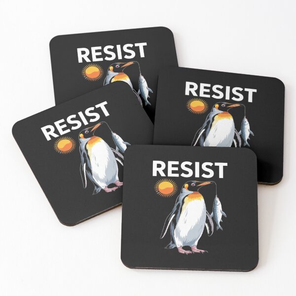 Item preview, Womens Resist Penguin Activism  designed and sold by DigitaldeligArt.