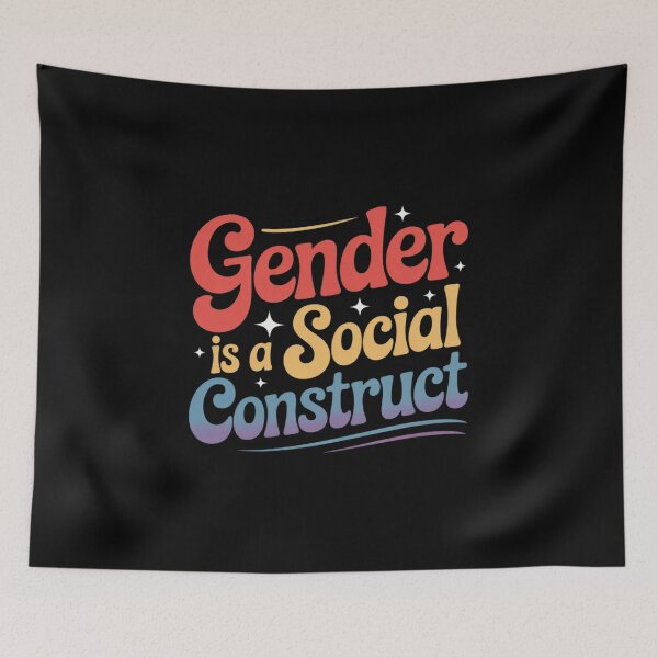 Item preview, Gender Is A Social Construct Transgender Non-Binary Queer designed and sold by KotexTemu.