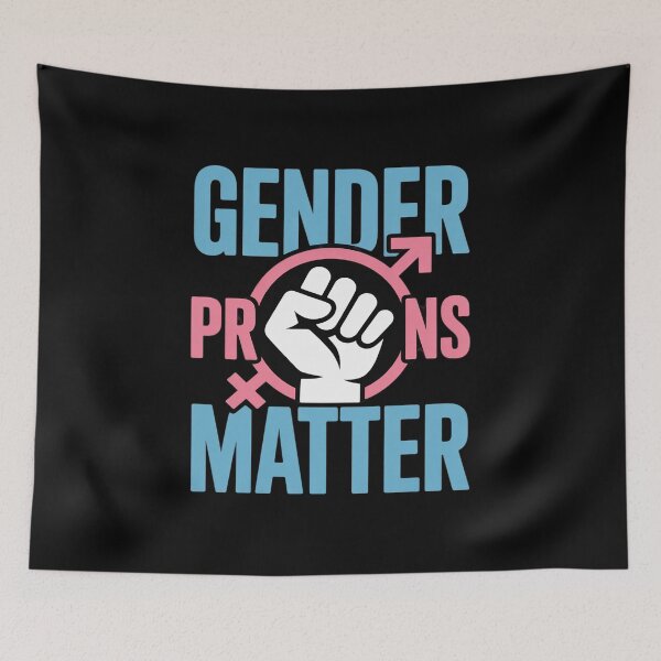 Item preview, Gender Pronouns Matter Non Binary Trans Queer LGBTQ Pride 1 designed and sold by KotexTemu.