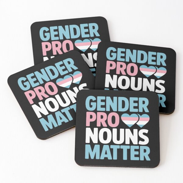 Item preview, Gender Pronouns Matter Non Binary Trans Queer LGBTQ Pride 3 designed and sold by KotexTemu.