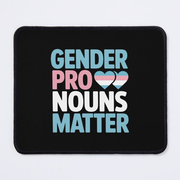 Item preview, Gender Pronouns Matter Non Binary Trans Queer LGBTQ Pride 3 designed and sold by KotexTemu.