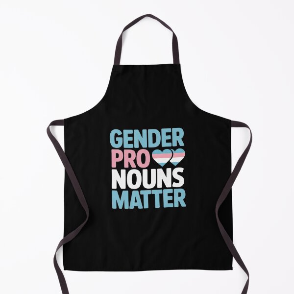 Item preview, Gender Pronouns Matter Non Binary Trans Queer LGBTQ Pride 3 designed and sold by KotexTemu.