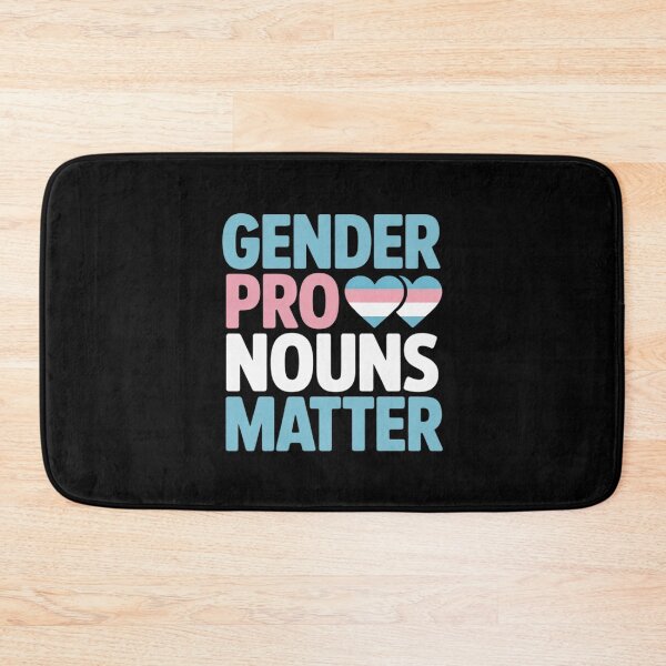 Item preview, Gender Pronouns Matter Non Binary Trans Queer LGBTQ Pride 3 designed and sold by KotexTemu.