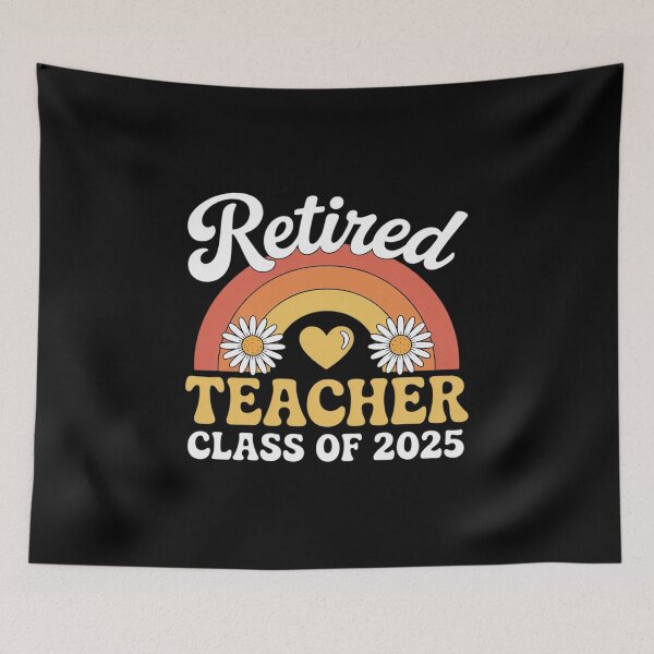 Item preview, Retired Teacher Class Of 2025 Vintage Retirement 2025  designed and sold by InspiredFoul.