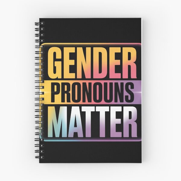 Item preview, Gender Pronouns Matter Non Binary Trans Queer LGBTQ Pride 5 designed and sold by KotexTemu.