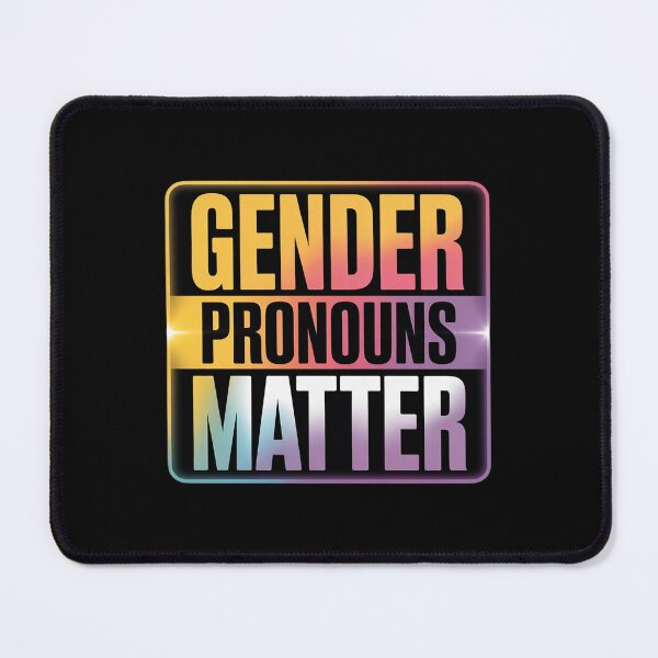 Item preview, Gender Pronouns Matter Non Binary Trans Queer LGBTQ Pride 5 designed and sold by KotexTemu.