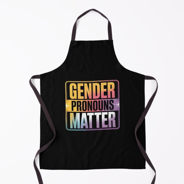 Item preview, Gender Pronouns Matter Non Binary Trans Queer LGBTQ Pride 5 designed and sold by KotexTemu.