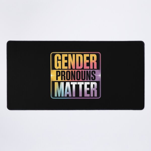 Item preview, Gender Pronouns Matter Non Binary Trans Queer LGBTQ Pride 5 designed and sold by KotexTemu.