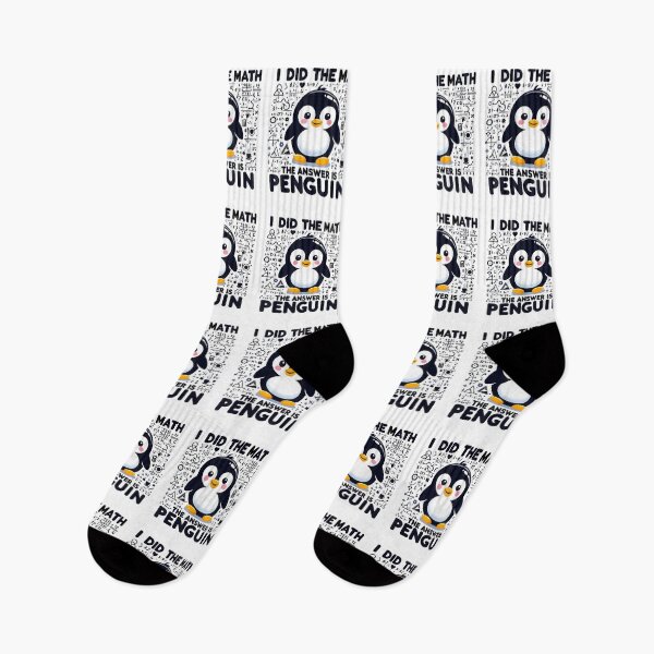 Item preview, I Did The Math, I Did The Math The Answer Is Penguin,  Funny Penguin Lover  designed and sold by DoodleUrban.