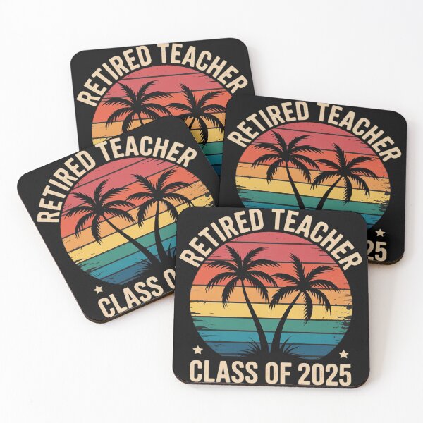 Item preview, Retired teacher class of 2025 vintage school retirement  designed and sold by InspiredFoul.