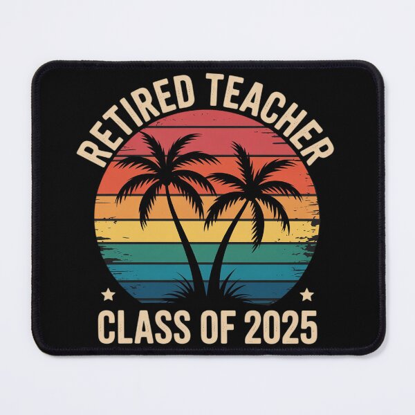 Item preview, Retired teacher class of 2025 vintage school retirement designed and sold by InspiredFoul.