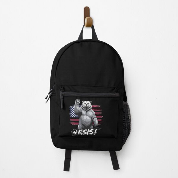 Item preview, The Resist Bear USA Flag designed and sold by DigitaldeligArt.