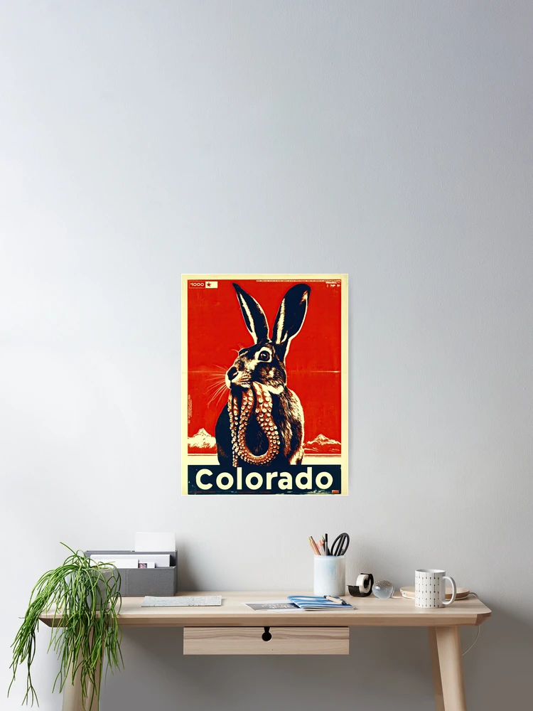 Thumbnail 2 of 3, Poster, Colorado Rabbit Tentacles designed and sold by obstinator.