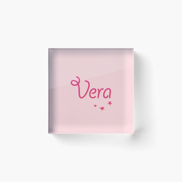 Item preview, My Name is Vera designed and sold by CharlottePlaceArt.