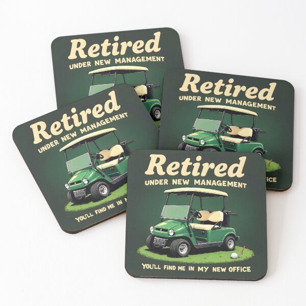 Item preview, Retired under new management you'll find me in my new office - Golf designed and sold by MKV Design.
