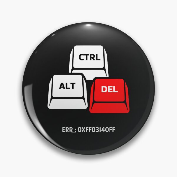 Item preview, Control Alt Delete Throw Pillow - Ctrl Alt Del designed and sold by MarshDesignHub.