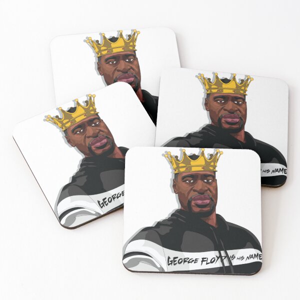 Item preview, George Floyd Is His Name King Floyd Black Owned Tribute Graphic Art designed and sold by taufestiamatne.
