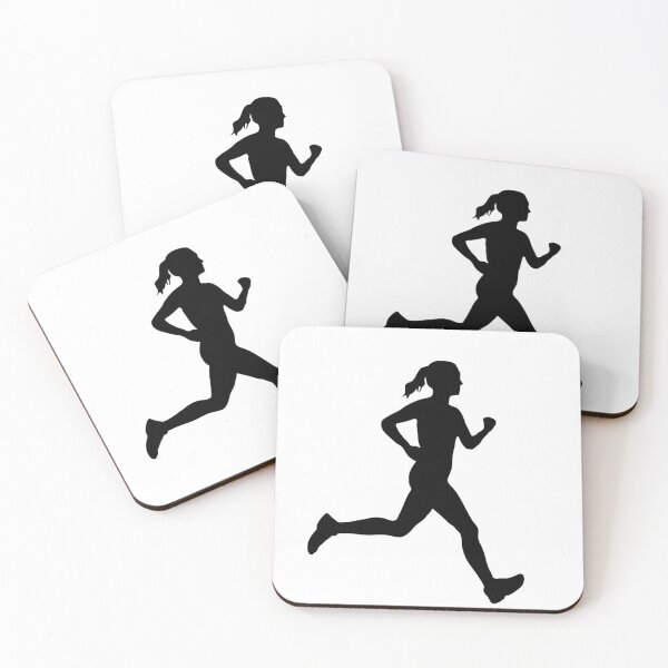 Item preview, running girl stiker designed and sold by Ayoubtl2006.
