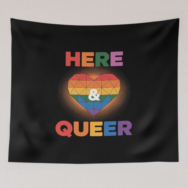 Item preview, Here and Queer designed and sold by KotexTemu.