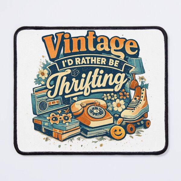 Item preview, Vintage I’d Rather Be Thrifting designed and sold by MKProjekty.