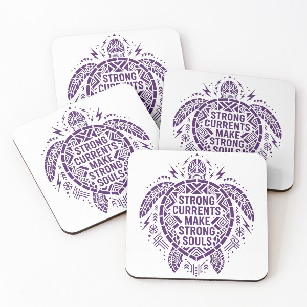 Item preview,  Sea Turtle Tribal Tattoo - Strong Currents Make Strong Souls designed and sold by zoughlal.