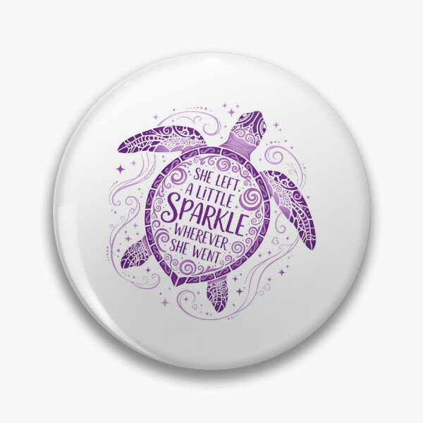 Item preview,  Sea Turtle Mandala - She Left A Little Sparkle designed and sold by zoughlal.