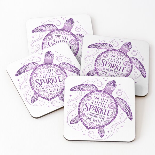 Item preview,  Sea Turtle Mandala - She Left A Little Sparkle designed and sold by zoughlal.