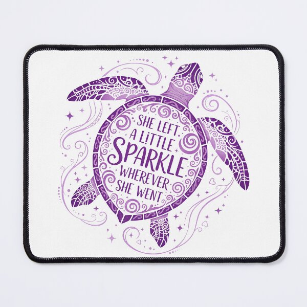 Item preview,  Sea Turtle Mandala - She Left A Little Sparkle designed and sold by zoughlal.