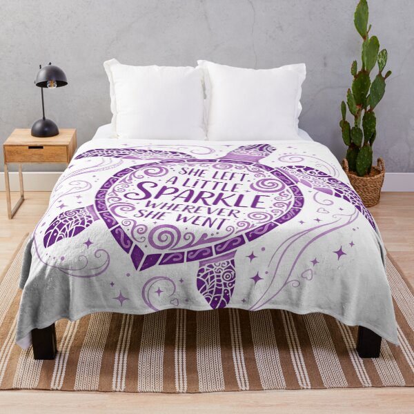 Item preview,  Sea Turtle Mandala - She Left A Little Sparkle designed and sold by zoughlal.