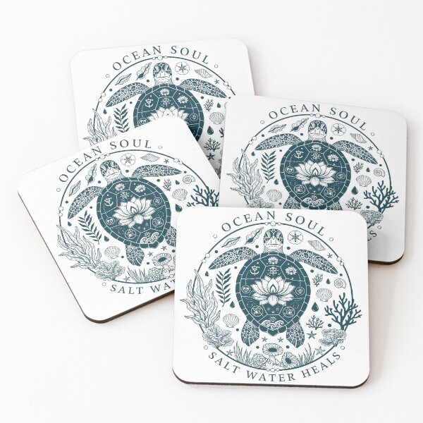 Item preview,  Ocean Soul Sea Turtle - Salt Water Heals designed and sold by zoughlal.
