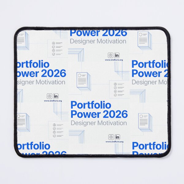 Item preview, Portfolio Power 2026 - Designer Motivation Poster designed and sold by Vinaybharadwaj.